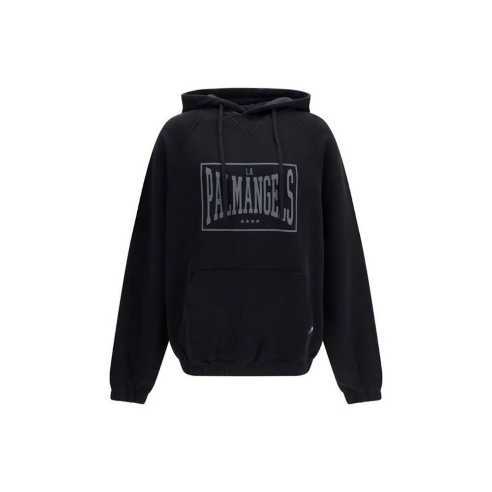 Palm Angels Black Cotton Men's Sweatshirt
